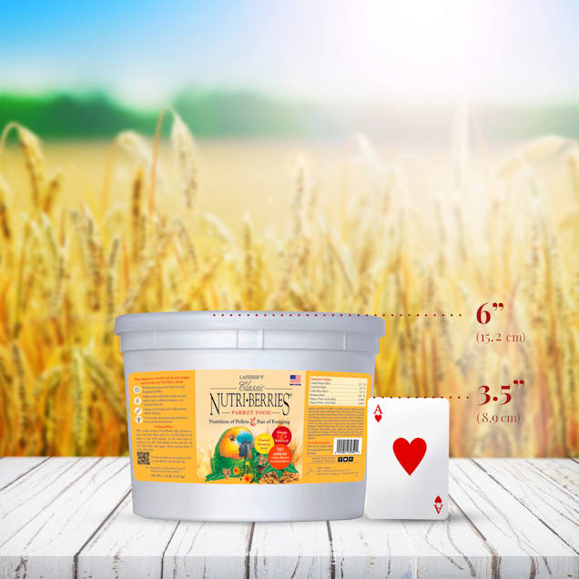 Nutri berries parrot food sale
