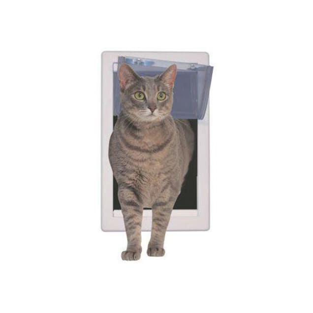 perfect pet soft flap cat door 7in x 2 125in x 14 875in