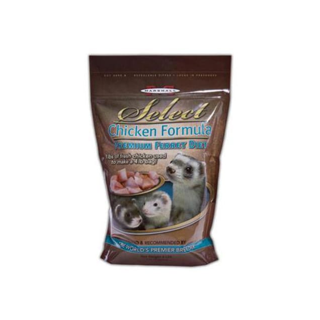 Marshall Pet Products Select Chicken Formula Premium Ferret Diet - Carousel image #1