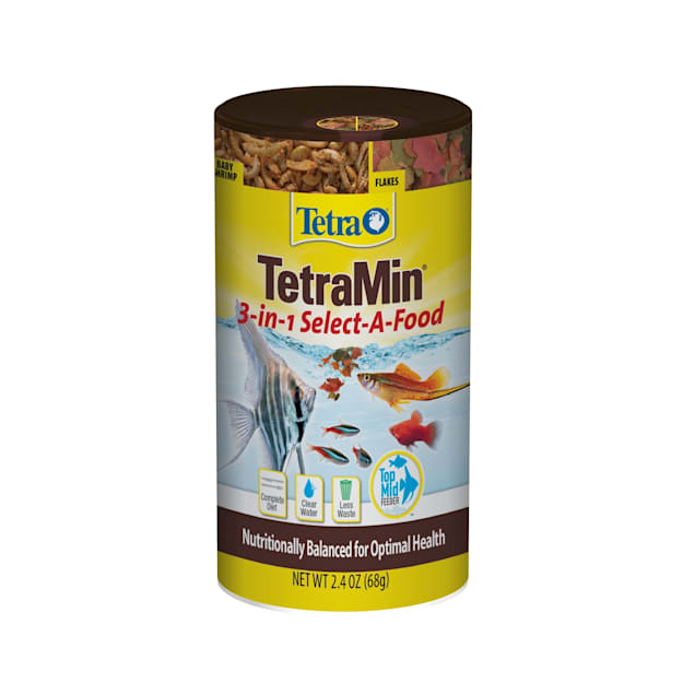 TetraMin 3-in-1 Select a Food for fish, 2.4 oz. - Carousel image #1