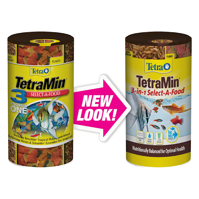 Tetra TetraMin Select-A-Food 2.4 Ounces, Fish Algeria