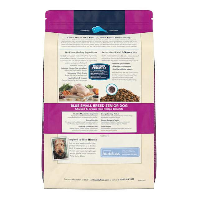 Blue buffalo small breed healthy weight 15 lbs best sale