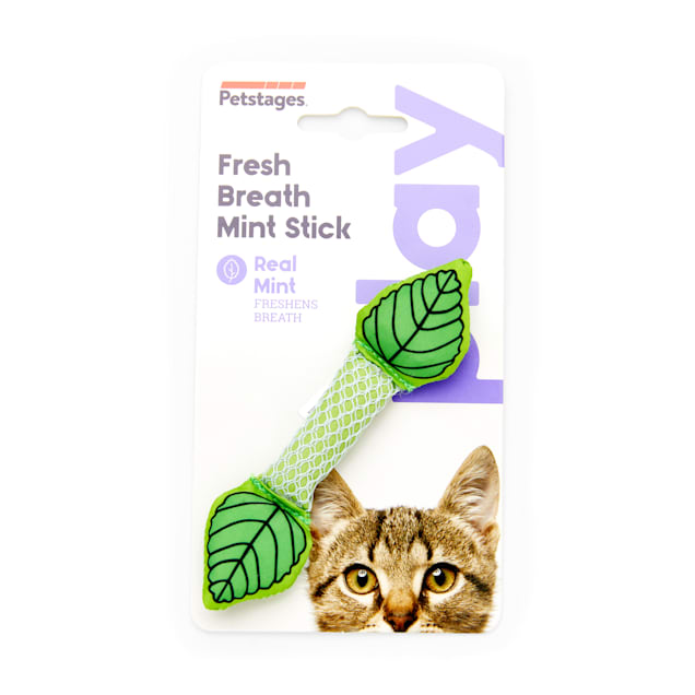 Petstages Cat Dental Mint Stick Cat Toy - Carousel image #1