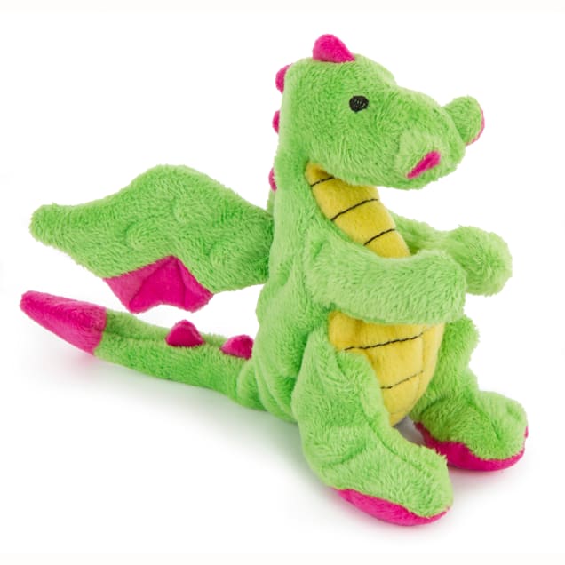 goDog Mini Plush Dragon Dog Toy Petco