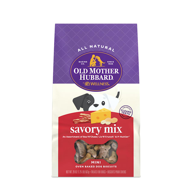 Old Mother Hubbard Crunchy Classic Natural Extra Tasty Assortment Mini Dog Biscuits, 20 oz - Carousel image #1