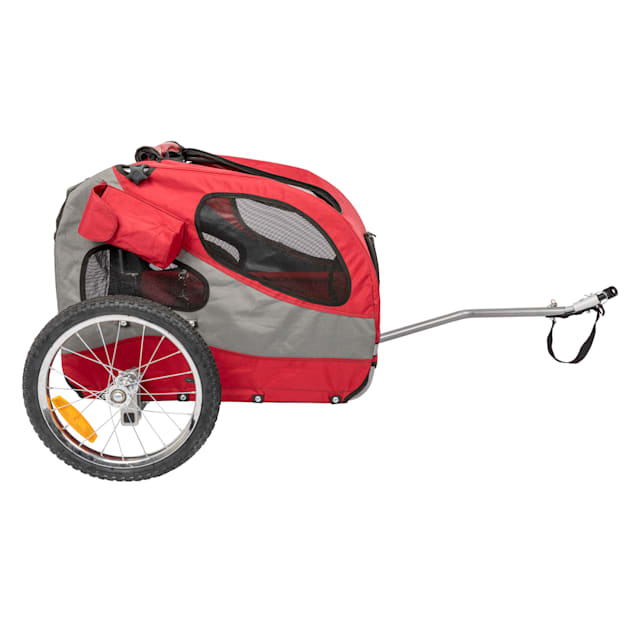 PetSafe Happy Ride Steel Dog Bicycle Trailer Medium Petco