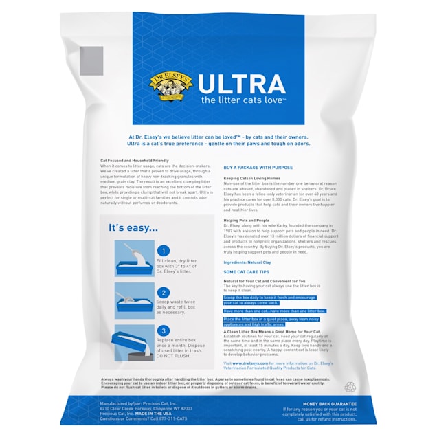 Doctor elsey cat litter sale