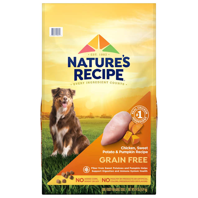 Nature s Recipe Grain Free Chicken Sweet Potato Pumpkin Dry Dog Food