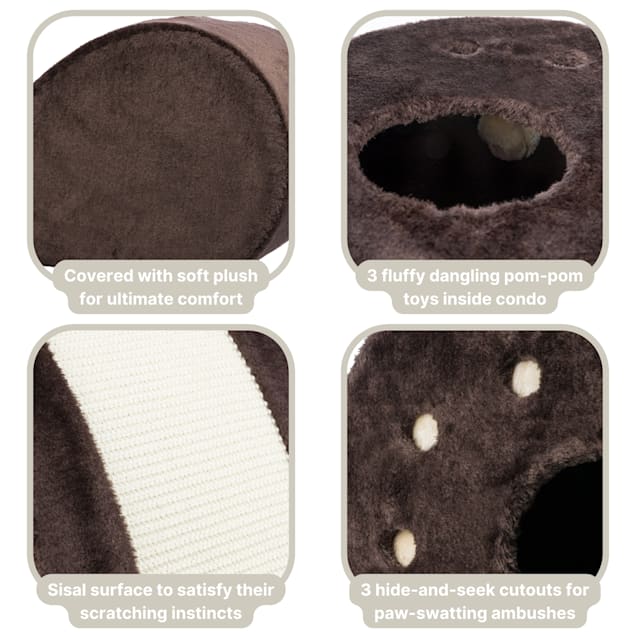 Trixie DreamWorld Topi Scratching Mouse Cat Scratcher Condo 13