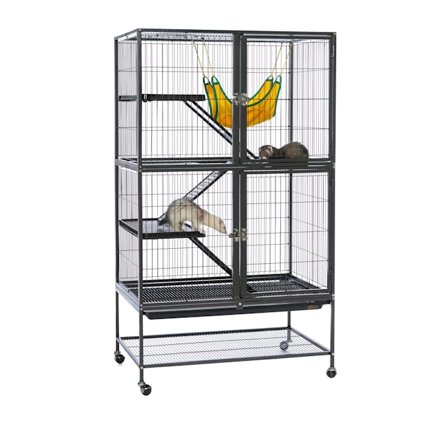 Prevue Pet Products Black Feisty Ferret Cage - Carousel image #1