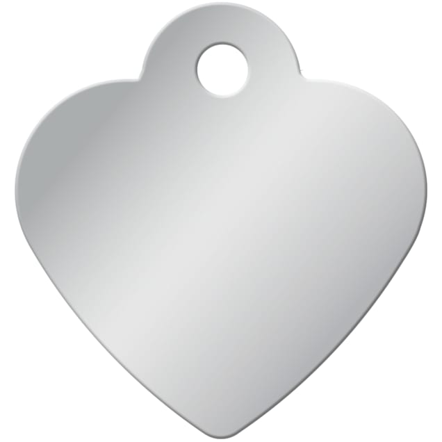 Heart pet clearance tag