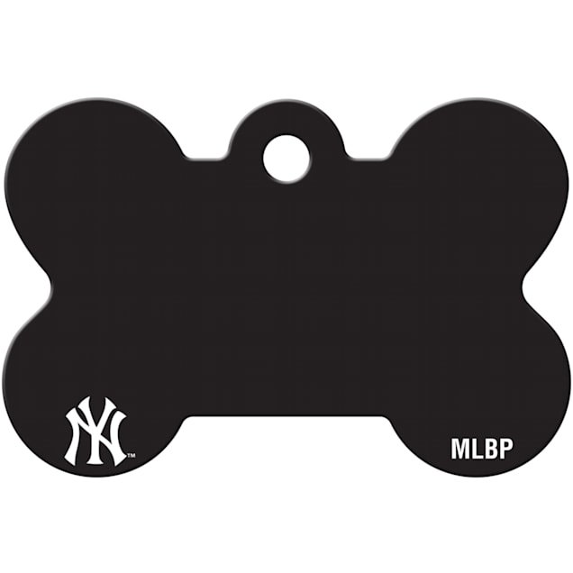 New York Yankees Circle Shaped Dog ID Tag with Custom Engraving