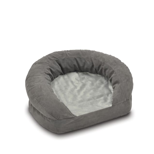K H Orthopedic Bolster Sleeper Dog Bed in Gray 30