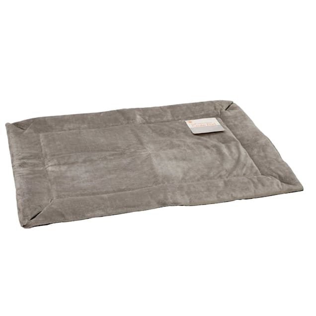 K&H Gray Self Warming Crate Pad, 22" L X 14" W X 1" H - Carousel image #1