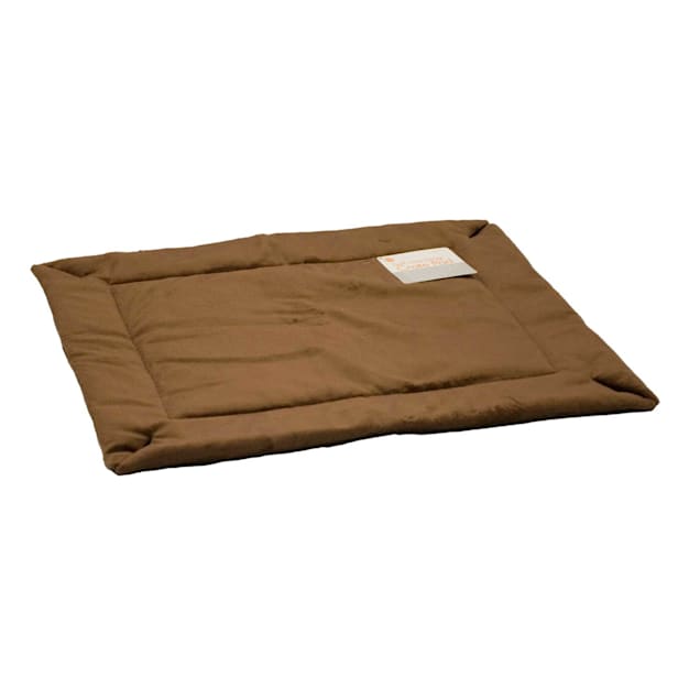 K&H Mocha Self Warming Crate Pad, 25" L X 20" W X 1" H Petco
