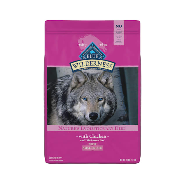 Blue Buffalo Blue Wilderness Small Breed Adult Chicken Recipe Dry Dog Food, 11 lbs. - Carousel image #1