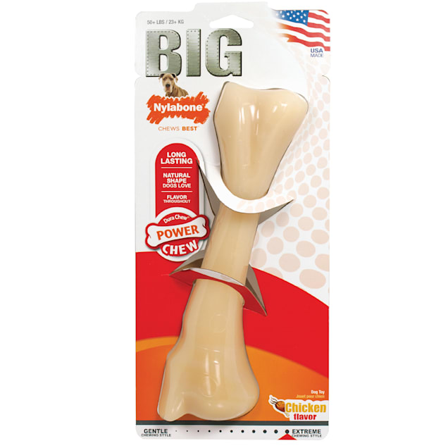 Nylabone Dura Chew Chicken Monster Bone Dog Chew, Monster - Carousel image #1