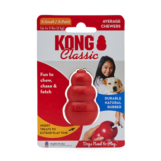 KONG Classic Dog Toy, X-Small | Petco