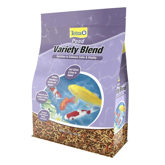 Tetra Pond Variety Blend Pond Fish Food, 2.25 lbs. - Carousel image #1