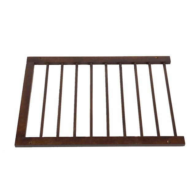 Cardinal Gates Walnut Step-Over Pet Gate Extension, 1" L X 22" W X 20" H - Carousel image #1