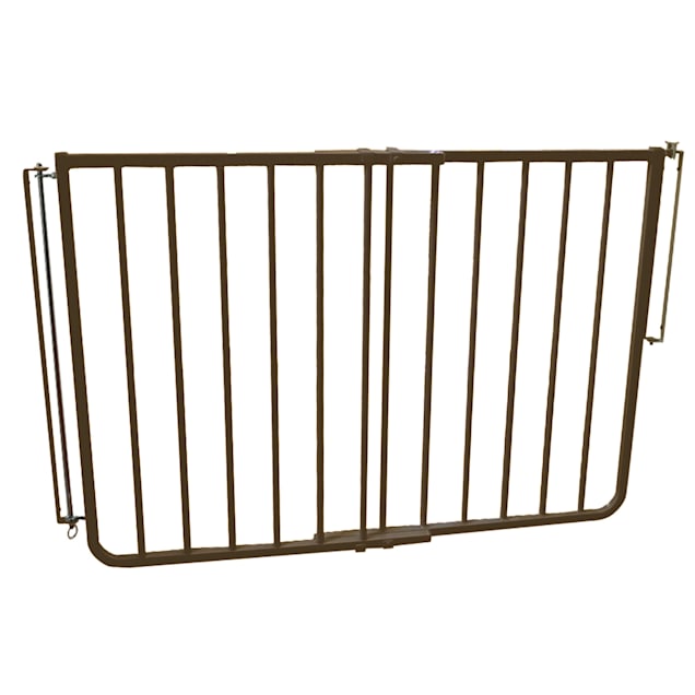 Cardinal Gates Stairway Special Outdoor Pet Gate in Brown 2 L X 36 W X 29.5 H