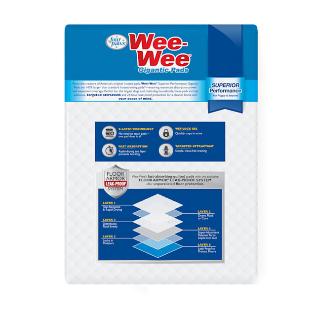 Large wee wee pads online