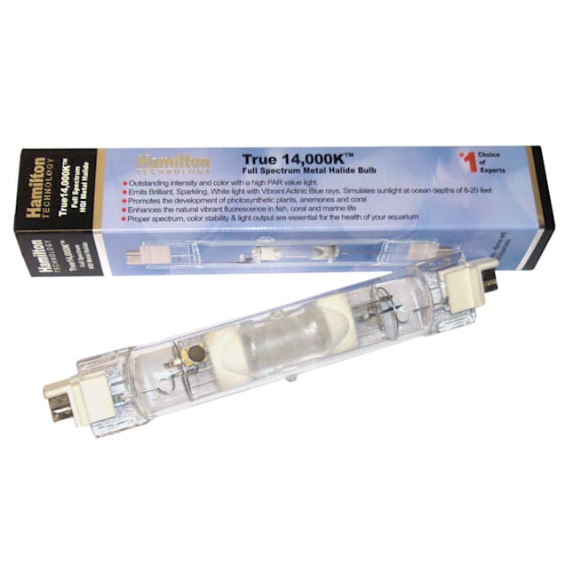 Hamilton Technology Metal Halide HQI Double Ended Aquarium Light Bulb, 400 Watts | Petco