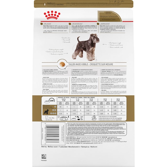 What is the best food for my miniature schnauzer online