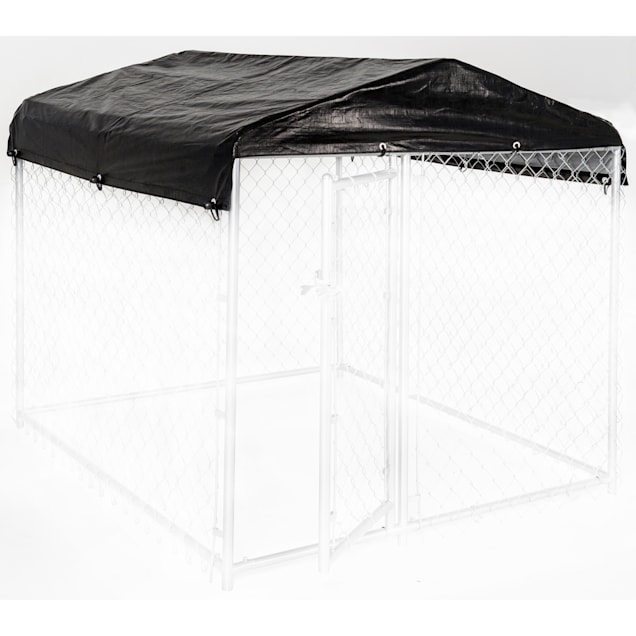 Lucky Dog Standard Kennel Cover & Roof Frame for Dog Kennels, 5