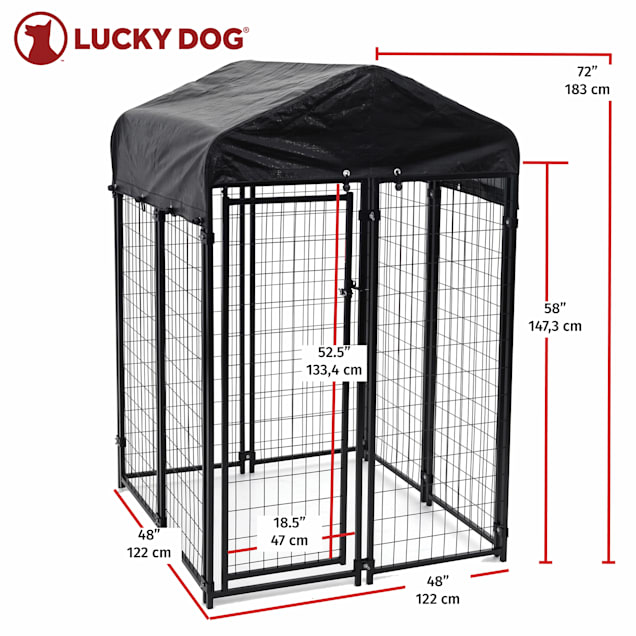 Wire cage dog kennels clearance