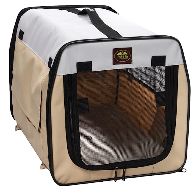 Petco folding dog crate hot sale