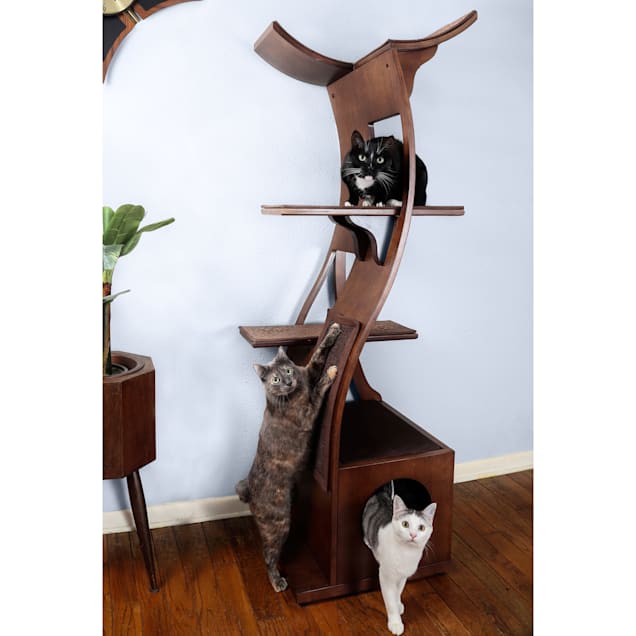 Refined feline cat tower clearance