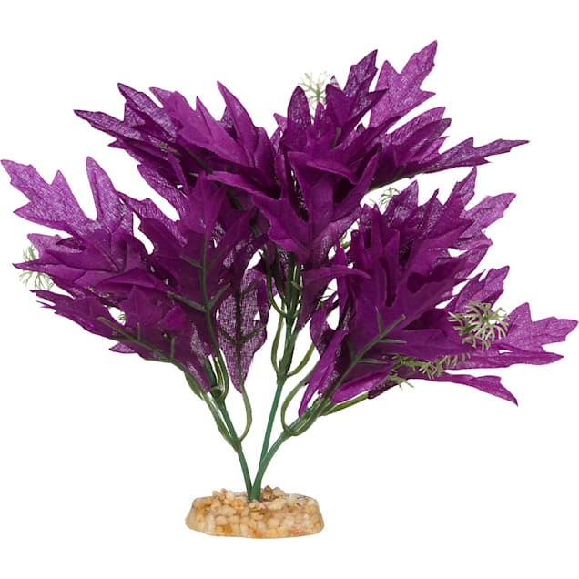 Imagitarium Purple Bunch Silk Aquarium Plant Petco