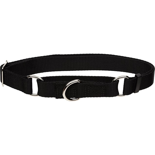 Adjustable / 28cm-46cm Pet Collar in Visetos Black