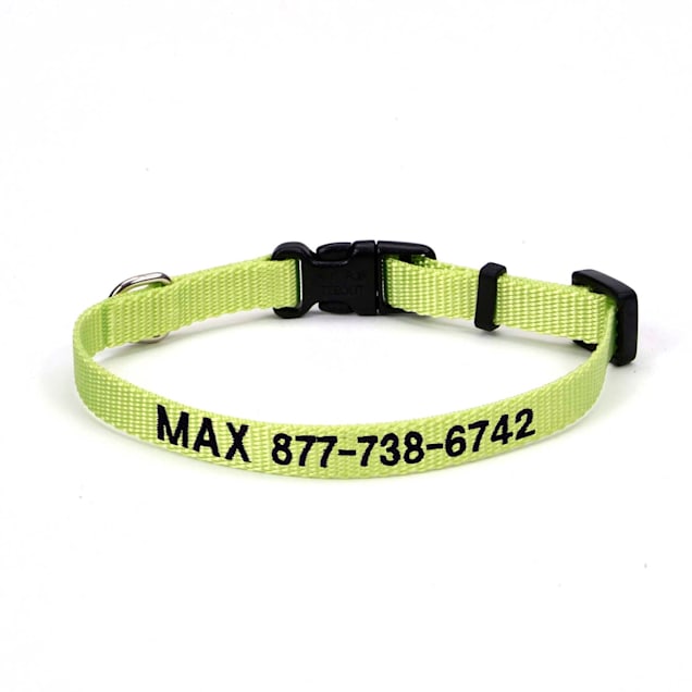 Coastal Pet Products Personalized Pet Attire Pro Reflective Adjustable Dog  Collar