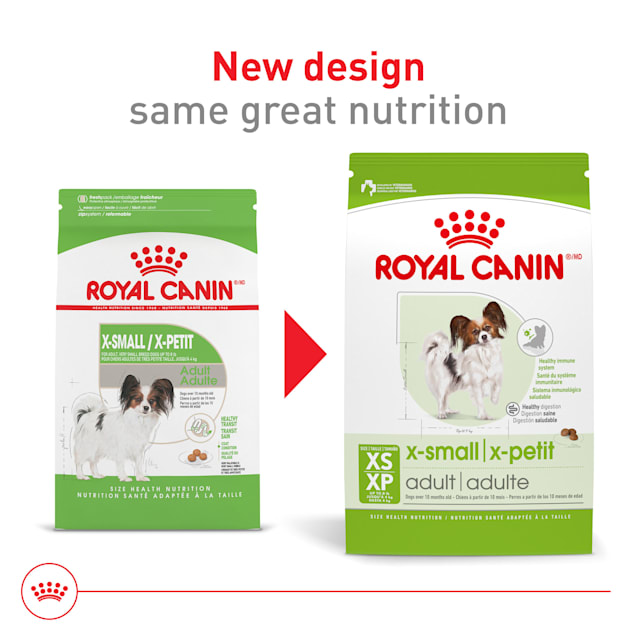 Royal Canin X-Small Adult Dry Dog Food, 2.5 lbs.