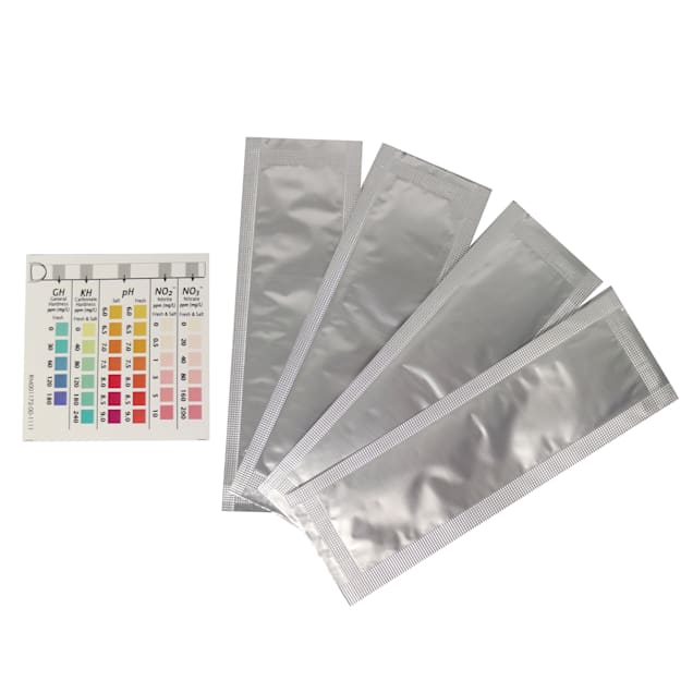 API 5 in 1 Aquarium Water Test Strips, 4 count