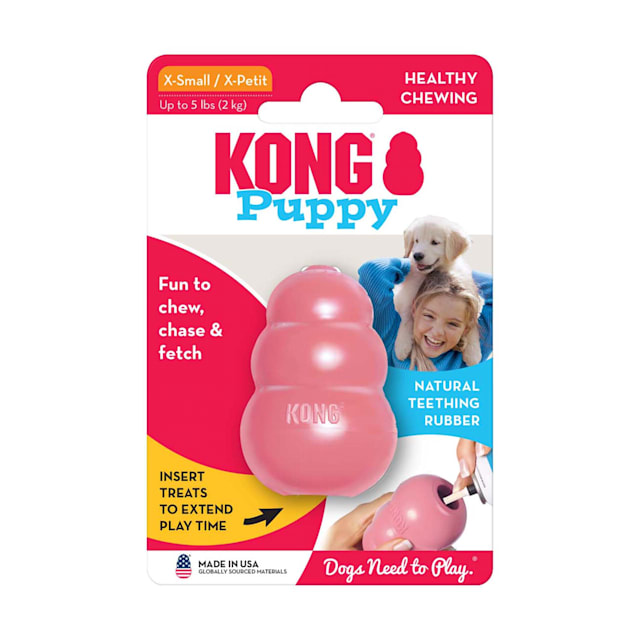 Maand taxi doe niet KONG Puppy Assorted Toy, X-Small | Petco