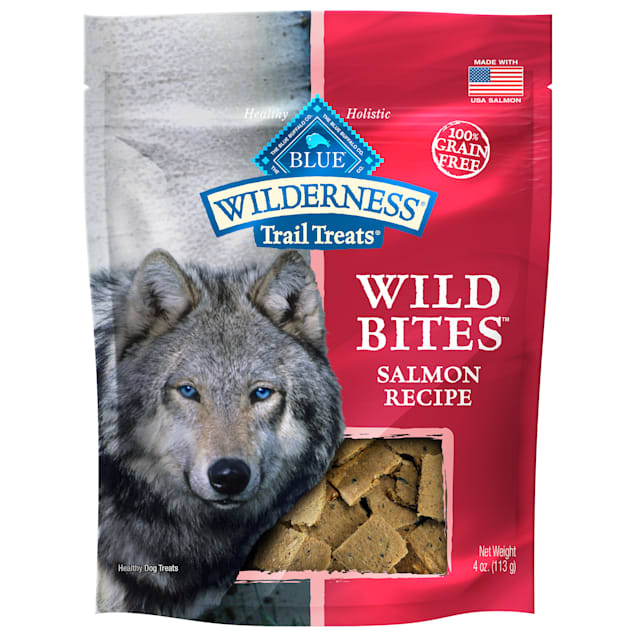 Blue Buffalo Blue Wilderness Trail Treats Salmon Wild Bites Dog