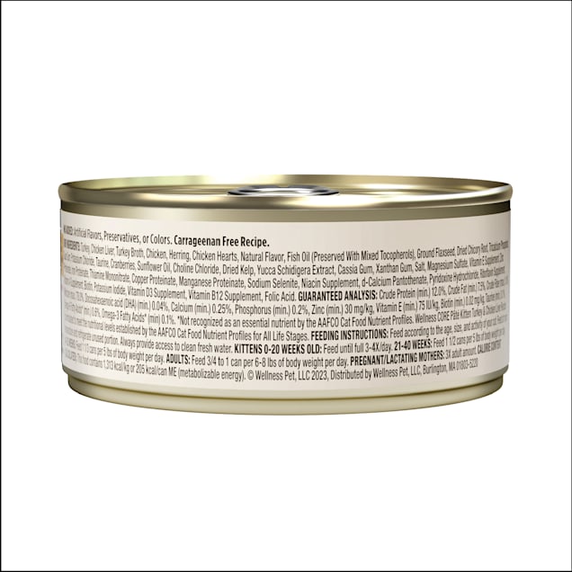 Wellness core grain free kitten sale