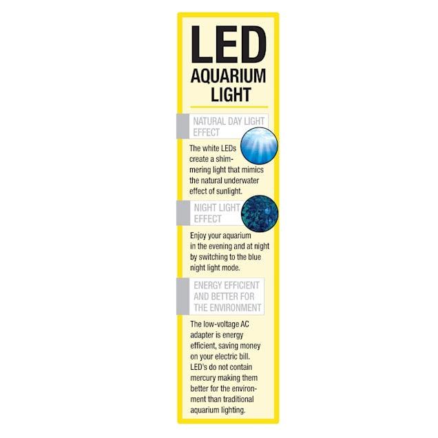 MarineLand LED Aquarium Light Bar 11-Inch 32996