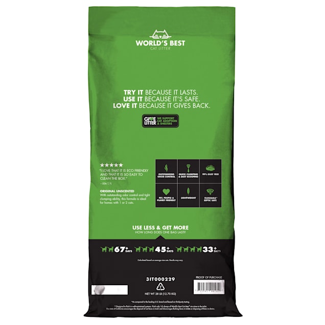 World's best cat litter sale coupons
