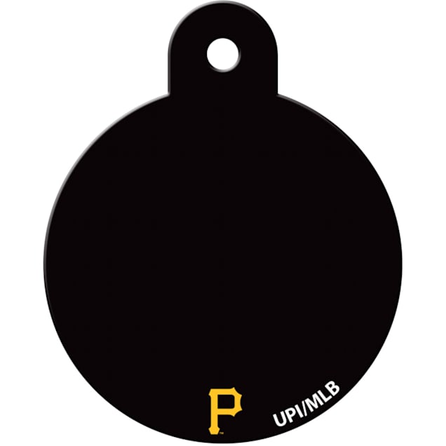 Custom Pittsburgh Pirates Themed Double-sided Dog ID Tag 