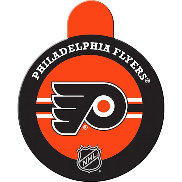 Quick-Tag NHL Circle Personalized Dog & Cat ID Tag, Large, Philadelphia Flyers