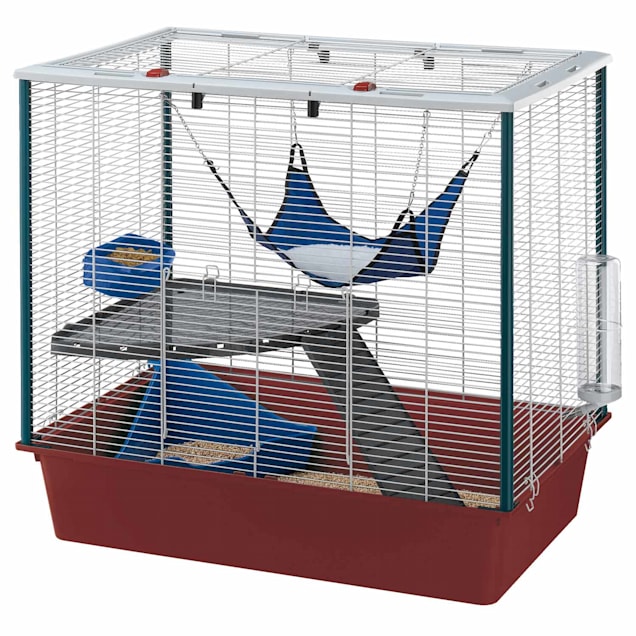 Rat Cage Extra Tall Ideal for Ferret Gerbil 3 Levels Hammock Snap