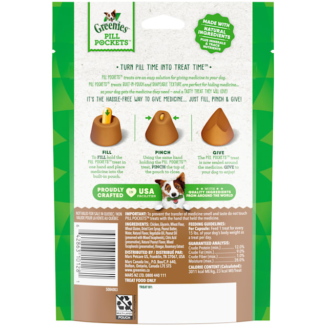 Greenies pill pockets capsules clearance