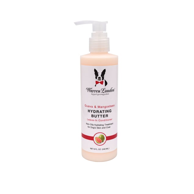 Warren London Guava & Mango Hydrating Butter Leave In Conditioner Lotion for Dogs, 8 fl. oz. - Carousel image #1
