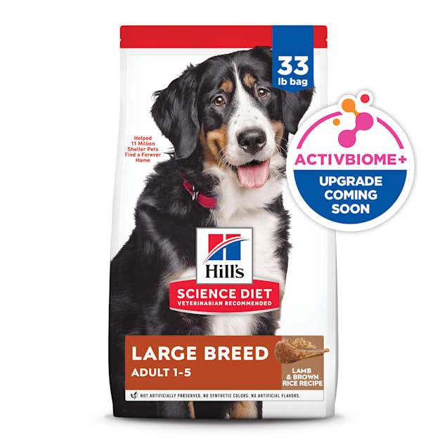 Hill s Science Diet Adult Large Breed Lamb Meal Rice Recipe Dry Dog Food 33 lb