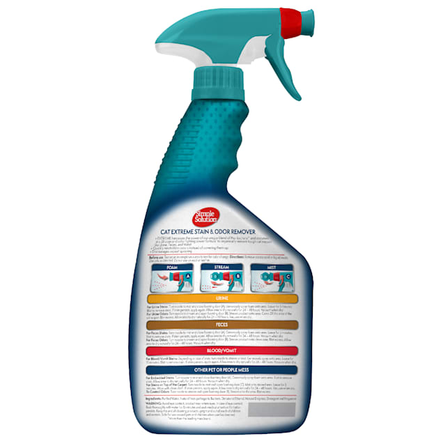 Simple solution cat extreme stain and odor remover store