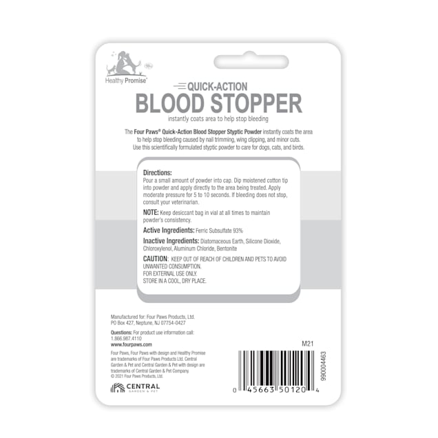 Four Paws Quick Blood Stopper Styptic Powder